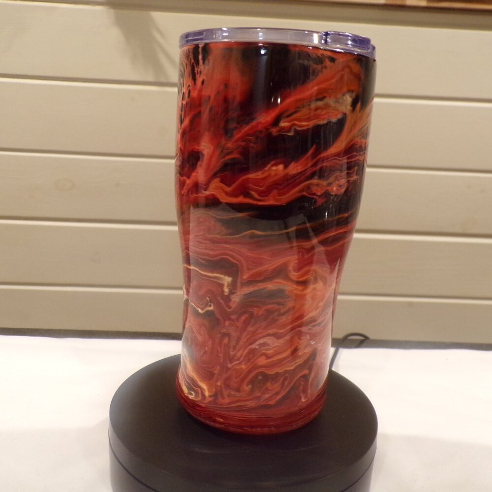 Travel Coffee Tumbler Mug, SS Double Wall Coffee Mug, Hot & Cold Mug, Drinkware